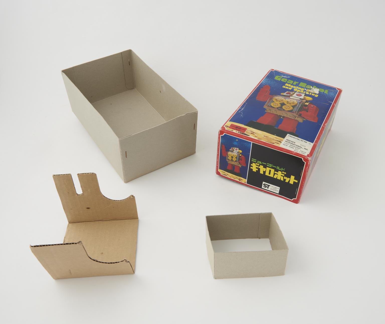 Box packaging for Gear Robot