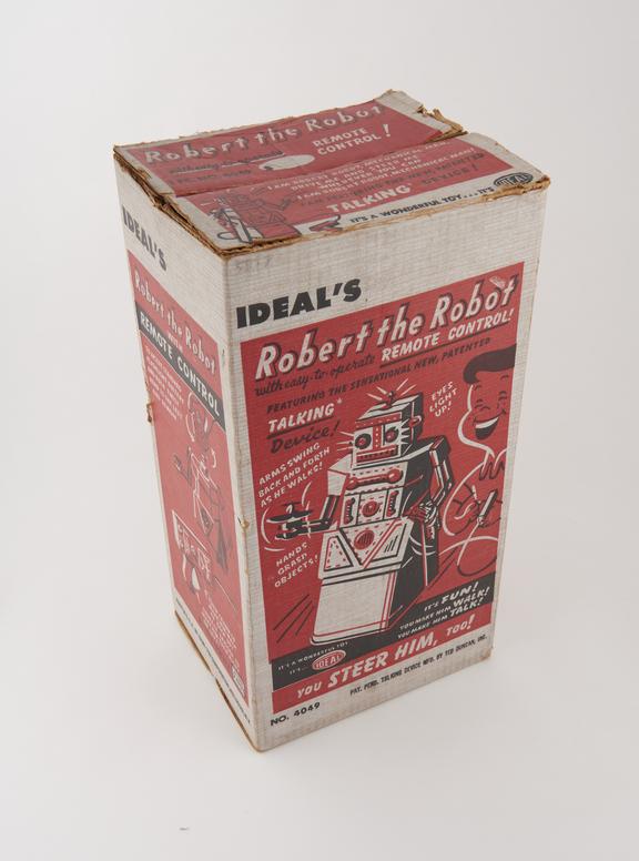 Box packaging for Robert the Robot