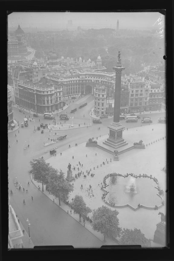 Daily Herald glass negative number A8195 - Aerial view of