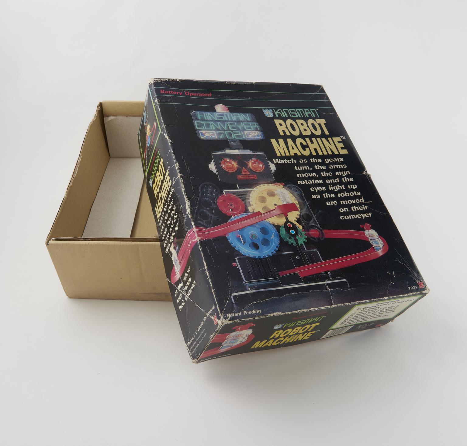 Box packaging for Kinsman Robot Machine | Science Museum Group Collection
