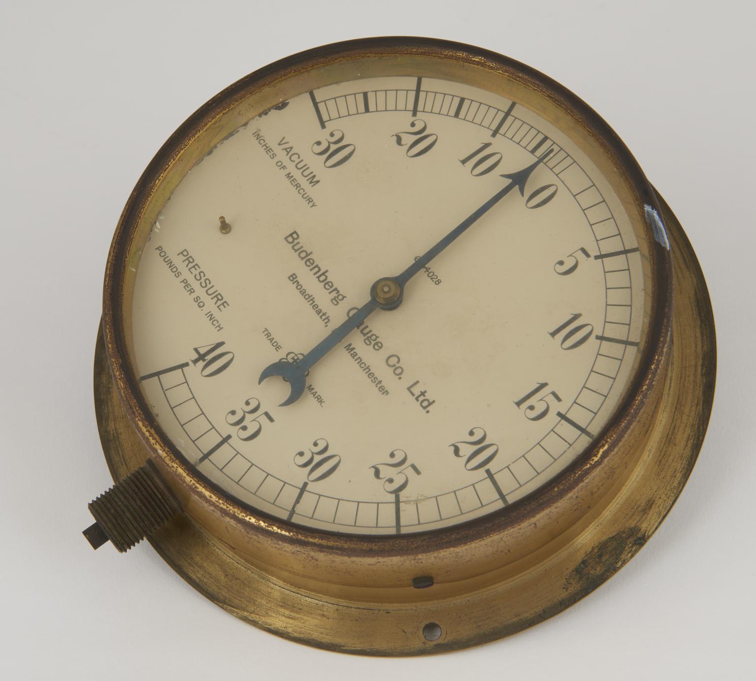 Budenberg Compound Pressure and Vacuum Gauge | Science Museum Group ...