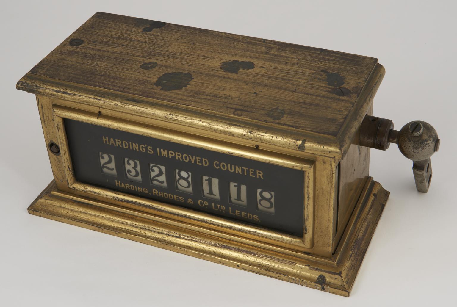 No.1A size Square Reciprocating Counter | Science Museum Group Collection