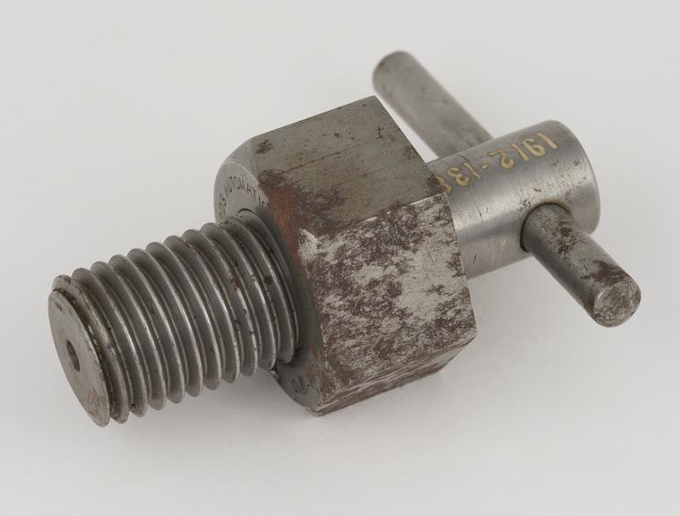 Richard's patent 1910 Locknut (spring teeth engaging thread of