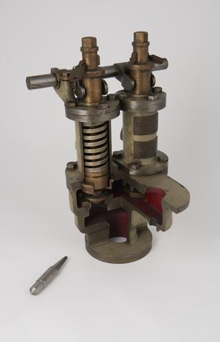Cockburn-MacNicoll Safety Valve, sectioned