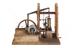 Model of a Boulton & Watt Beam Engine; slide valve