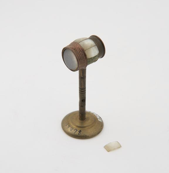 Toy microscope, Continental, 19th century