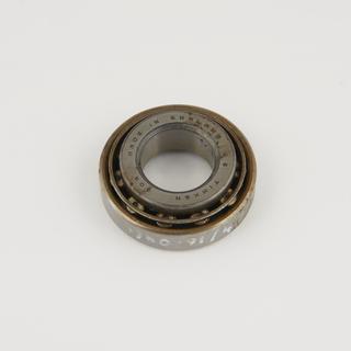Single row, taper roller bearing for 13/16" diam. shaft