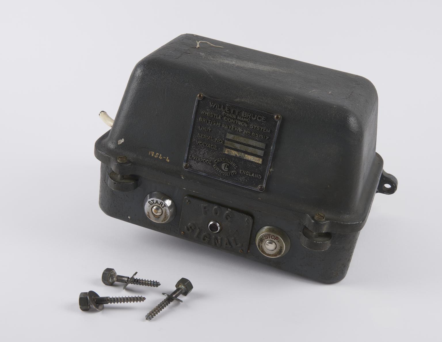 Whistle control timing box | Science Museum Group Collection