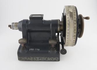 A Bench micrometer-head  from a bench type measuring machine