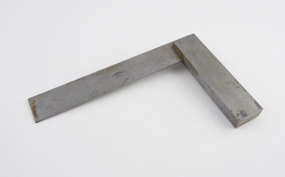 Hardened steel square 8 long, pattern no. 1970'