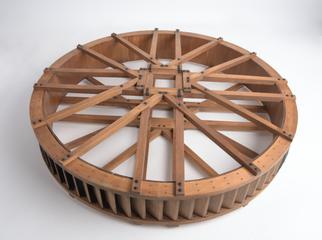 Overshot Water Wheel, 1834-1866