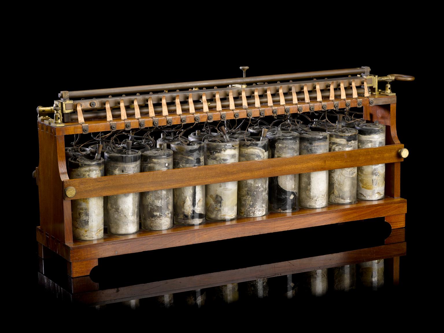 First Generation Battery One of the First Rechargeable Batteries, about 1860 | Science Museum ...