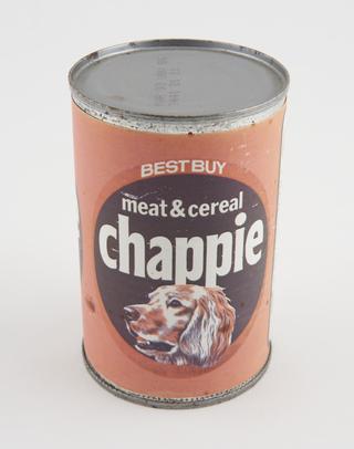 2 Lacquered Tin Cans for Dixie Automatic Can Sealer