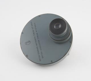 Viewing disc from Toolmaker's microscope