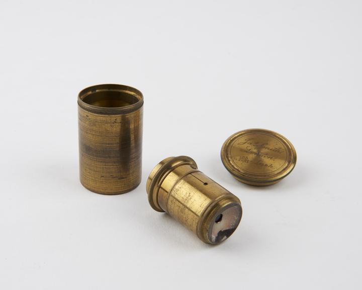 Objective by James Smith of London, English, circa 1840