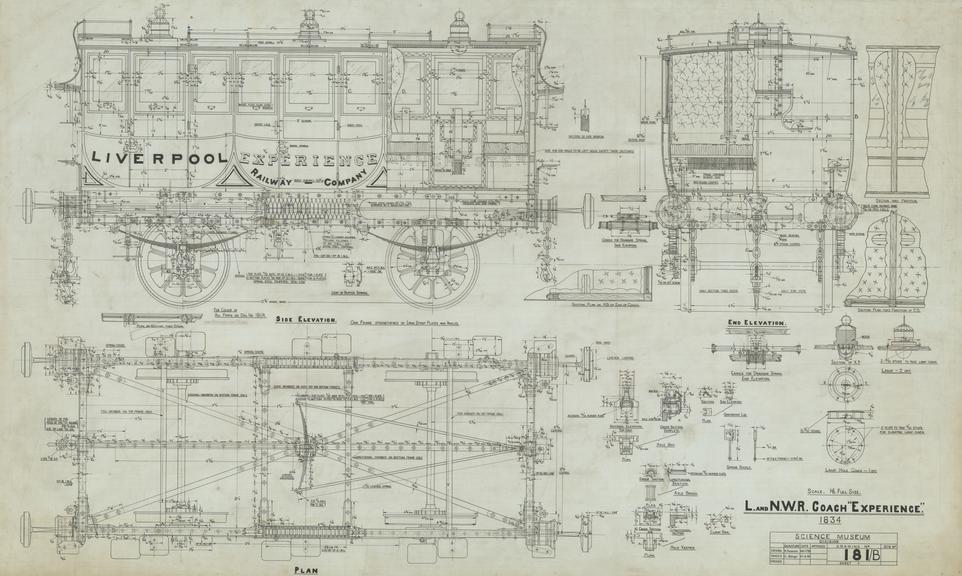 L and N.W.R. Coach "Experience" 1834