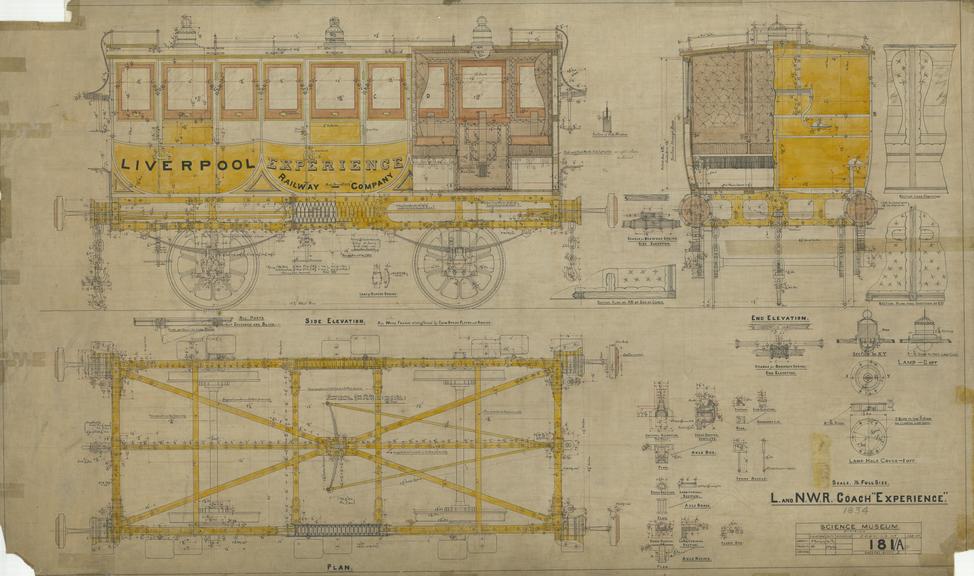 L and N.W.R. Coach "Experience" 1834