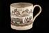 Liverpool and Manchester Railway commemorative mug, 1831.