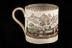 Liverpool and Manchester Railway commemorative mug, 1831.