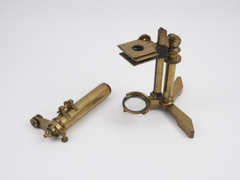 Microscope by Pritchard, English, mid 19th century