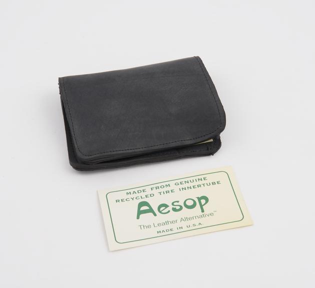 Wallet RR100 made from recycled rubber tyre inner tubes, Aesop