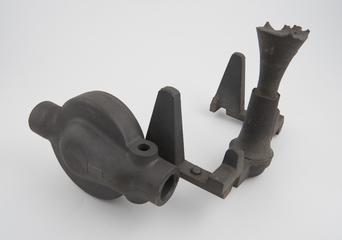 Central-heating pump body casting, unfinished