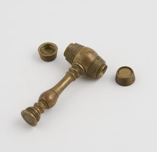 Early Flea microscope (handle forms telescope)