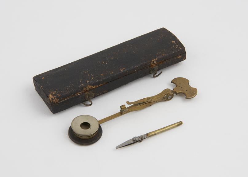 Compass Microscope Early German Compass microscope | Science Museum Group Collection