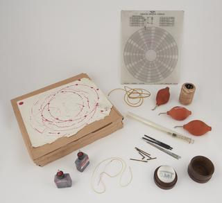 Accessories consisting of transparent results measuring sheet