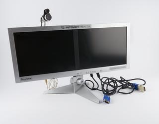 Dual screen monitors