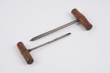 Two gimlets, one 1/4"one 3/8".