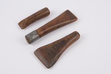 Three plumber's chase wedges
