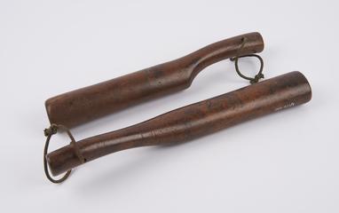 Two plumber's dressing sticks