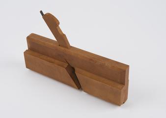 Beechwood bead plane or fillister moulding plane