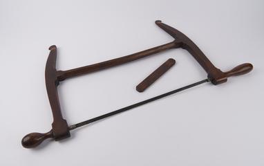 Carpenter bow saw, 8 t.p.i.; by Spear & Jackson.