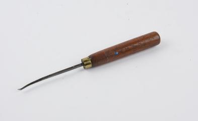 Swan neck pointed carving chisels