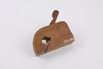 A coachmaker's wooden bullnosed plane stock