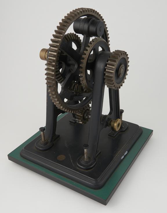 Demonstration model of a differential gear made by J. Shroder c