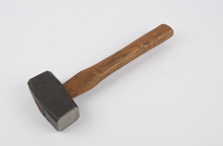 3 lb. club hammer, handled