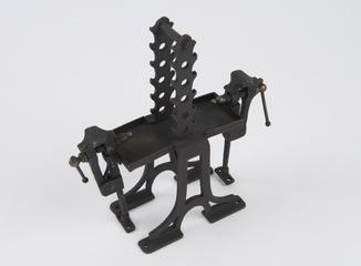 Work Bench with Vices and Rack