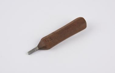 Leather worker's double top sett sealing iron