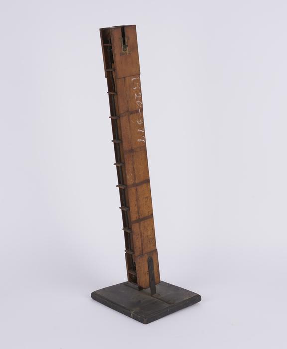 Model of chain pump, 1828