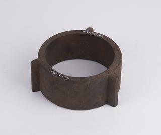 Iron nave bush, or wheel bearing, one of two