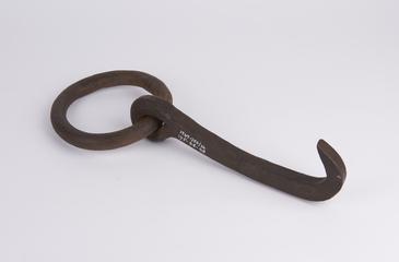 Cant hook, or Ring dog for lifting timber