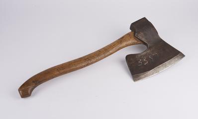 Coachbuilder's side axe made by I. & H. Sorby