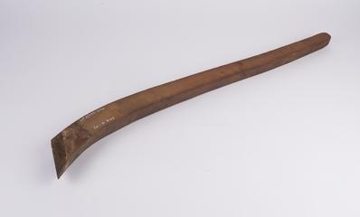 Wood hame, one of a  pair