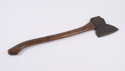 Home-made wheelwright's broad axe