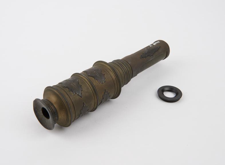 Body tube for Cuff type microscope, late 18th century, French