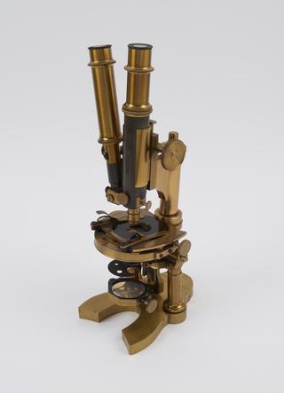 Nachet's second binocular microscope