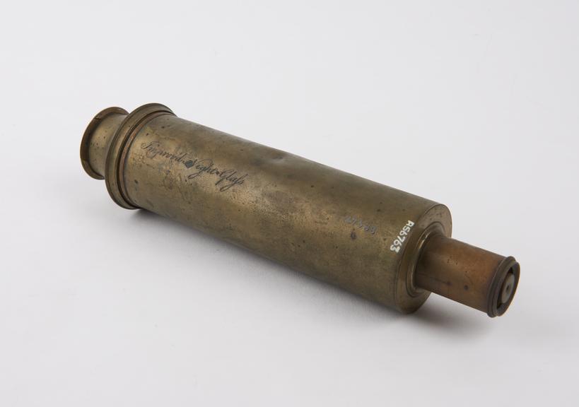 Telescope converted to microscopical use, English, c.1800